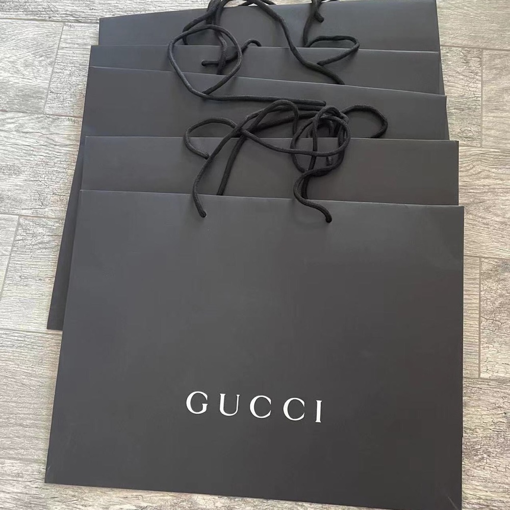 Gucci shopping bags